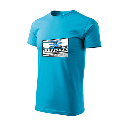 Bluzë T shirt Eeriness, për meshkuj, 100% pambuk, XL, ngjyrë turkeze