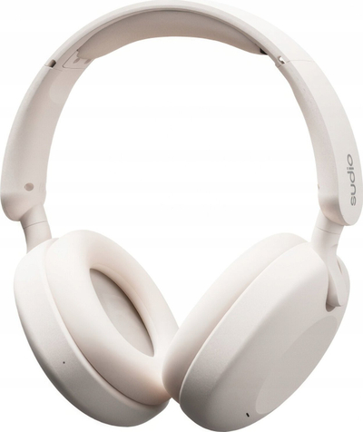 Слушалки over-ear Sudio K2, безжични, хибриден ANC, бели