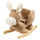 Lekundese Elephant Donkey Beige