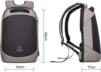 Çantë shpine Beaster BS862BP, portë USB, rezistente ndaj lagështisë, shumëngjyrëshe