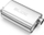 Marmitë sportive SLIDE Center Muffler 76mm, çelik inox 304SS, 350mm