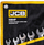 Set çelësa të hapur JCB JCB-5084P, 8 copë, 8-24mm, të argjendtë