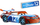 Lodër makinë metalike Disney Cars Nascar DC, 1:55, me pit stop, shumëngjyrëshe