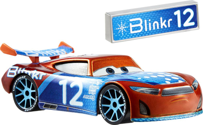 Lodër makinë metalike Disney Cars Nascar DC, 1:55, me pit stop, shumëngjyrëshe