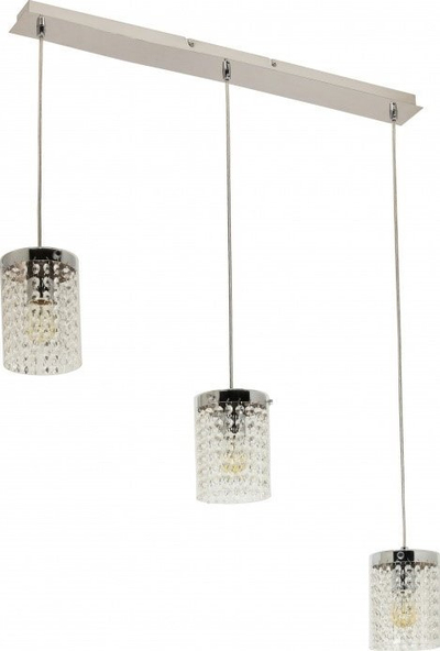 Lampë varëse Krislamp Gala 313-3L, 3xE27 40W, krom