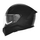 Helmetë integrale për motor Nox N401, polikarbonat, ventilim i avancuar, e zezë