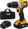 Trapan me bateri JCB Brushless 18V, 2.0Ah Li-ion, 65Nm, zi me të verdhë