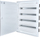 Modular shpërndarës Eti-Polam, 96 module, 4 rreshta, IP40, i bardhë