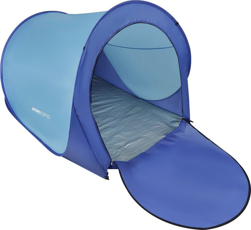 Çadër plazhi Enero Camp Beach Tent Screen Enclosure 2, vetë-montuese, 200 x 120 x 110 cm, blu