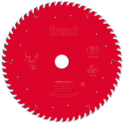 Сечило за кружна пила Freud F03FS10074, Ø254mm, 60 заби, без боја