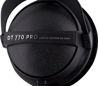 Kufje studio Beyerdynamic DT 770 PRO Black Limited Edition, të mbyllura, të zeza