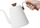 Ibrik pour over Hario BDK-80-W me gojë të ngushtë, me dorezë druri, i bardhë