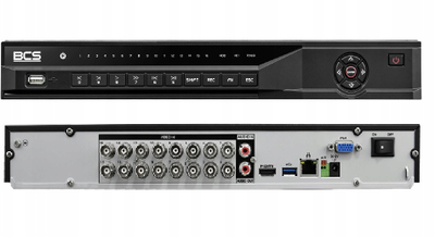 Regjistrues DVR BCS XVR1604 4KE IV, 5in1, 16 kanale, i zi