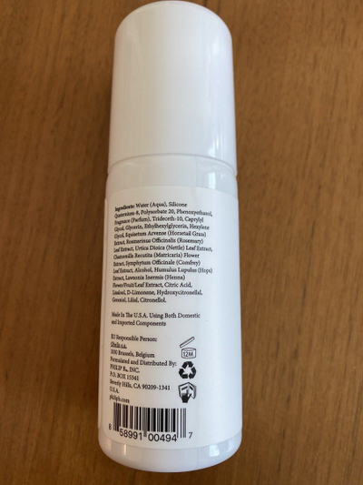 Spraj flokësh Philip B Weightless Conditioning Water, kondicioner pa shpëlarje, travel size