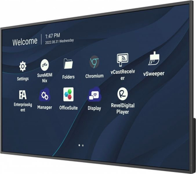 Monitor profesional ViewSonic CDE4330, 43", 4K, i zi