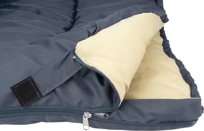 Qese gjumi Abbey Camp 21NK Basic, drejtkëndore, komfort 4°C, gri