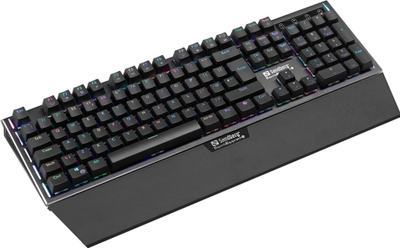 Tastierë mekanike Sandberg FireStorm BE, 104 taste, RGB, e zezë