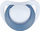 Biberon NUK Star, silikon, 6–18 mujsh, set 2 copë, jeshile dhe blu