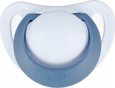 Biberon NUK Star, silikon, 6–18 mujsh, set 2 copë, jeshile dhe blu