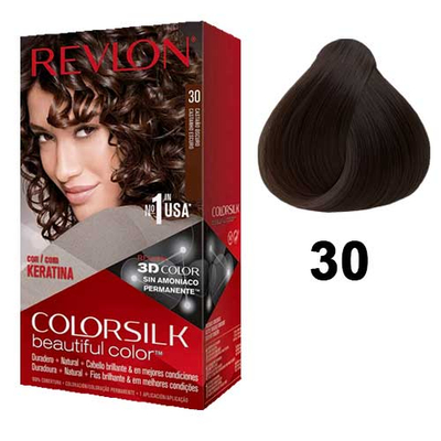 Ngjyrë për flokë Revlon, 30 Dark Brown, 59.1 ml