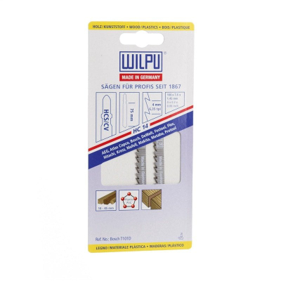 Set sharra reciproke WILPU HC14, 2 tehe, metal dhe dru