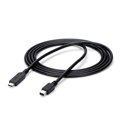 Kabllo StarTech USB C në Mini DisplayPort CDP2MDPMM6B, 1.8m, 4K 60Hz, e zezë