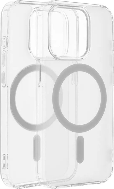 Këllëf telefoni Frost Mag Cover për iPhone 13 Pro, përputhshëm me MagSafe, transparent