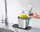 Организатор за мијалник Joseph Joseph Duo Steel Sink Tidy, инокс челик, компактен, сив