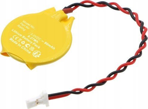Bateri litiumi Cameron Sino CUST-CS-CR2016MX125, 3.0V, 90mAh, e verdhë