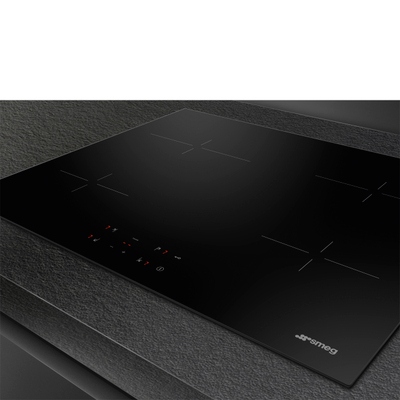 Pllakë gatimi SMEG Universale SE264TD1, 60cm, 6300 W, e zezë