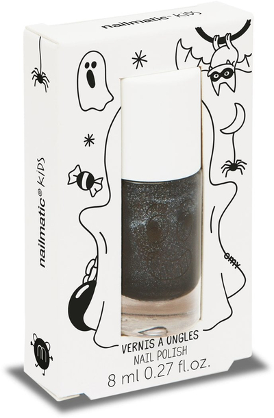 Лак за нокти за деца Nailmatic CASPER, на водена основа, 8ml, црн