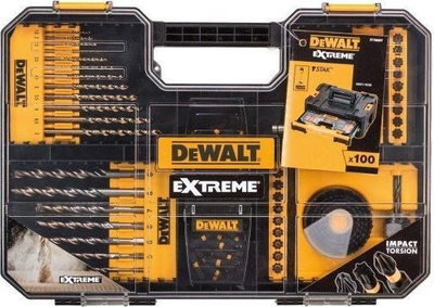 Set bërthamash dhe bitash DeWalt Extreme DT70620T-QZ, 100 copë