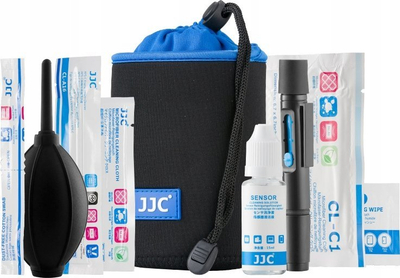 Set pastrimi lente JJC CL-PRO1, për kamera dhe sensor, me pompë ajri, ngjyrë e zezë