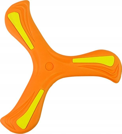 Bumerang Leantoys portokalli, plastik