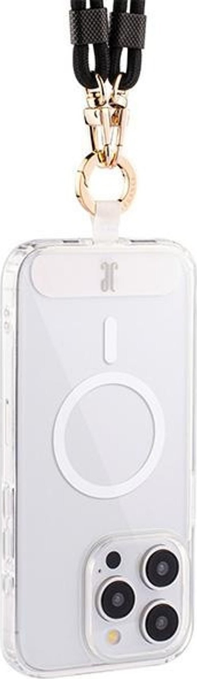 Mbulesë telefoni Just Elegance 2n1 për iPhone 15 Pro 6.1", MagSafe, transparente