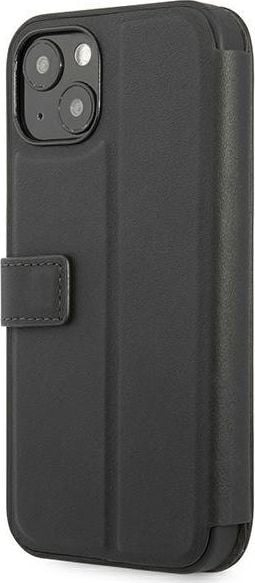 Mbrojtëse telefoni BMW Signature BMFLBKP13SSLLBK për iPhone 13 mini 5.4\", tip book, e zezë