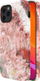 Maskë telefoni Kingxbar Agate Series për iPhone 12 mini, PC, shumë e hollë, e kuqe