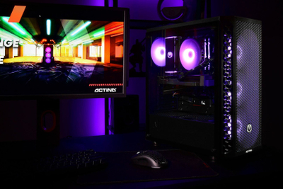 Компјутер за гејминг Actina KOMACNGIP0129, Ryzen 7 8700F, RTX 4070 SUPER, 32GB RAM, 1TB SSD, црн