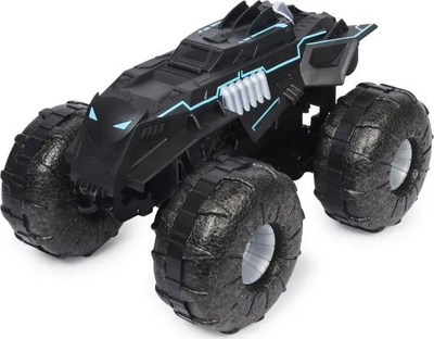 Lodër makinë me komandë DC Comics Batman All-Terrain Batmobile, rezistente në ujë, me telekomandë 2.4 GHz, e zezë