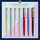 Stilolaps Waterman Allure, ballpoint, medium, bojë blu, pastel baby blue