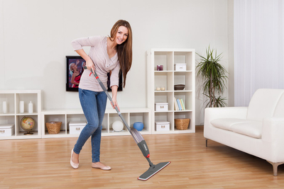 Mop me spërkatës Promis Ultramop MS100G, ergonomik, për dysheme, gri