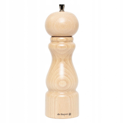 Mulli me dorë për kripë DeBuyer RUMBA, 20 cm, dru natyral