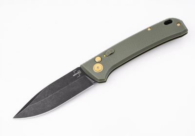 Thikë automatike Boker Plus FRND 01BO923, çelik D2, dorezë jeshile OD