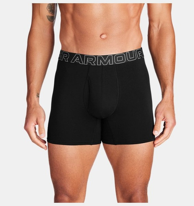 Bokserë për meshkuj Under Armour Performance Cotton Boxerjock, 3 copë, të zinj
