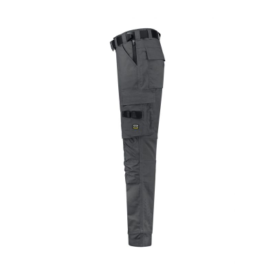 Pantallona pune Malfini Work Pants Twill Cordura Stretch, elastike, me plot xhepa, gri e errët