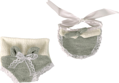 Kukull beb Leantoys Sweet Baby, 30cm, e gjelbër