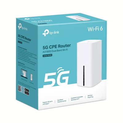 Ruter TP-Link Archer NX200, Wi-Fi 6, Dual-Band 2.4 GHz 5 GHz, 5G, i bardhë