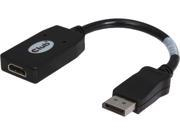 Adapter DisplayPort në HDMI CLUB3D, pasiv, i zi
