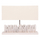 Lampë tavoline Twiggy HM4426, 50.5x16.5x40 cm, abazhure e bardhë, dru driftwood