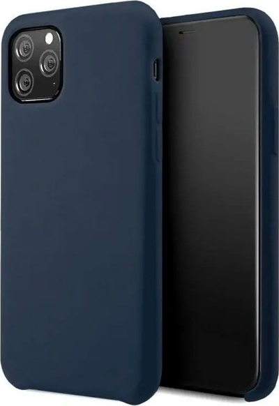 Këllëf silikoni Forcell për Xiaomi Redmi Note 11, mat, blu